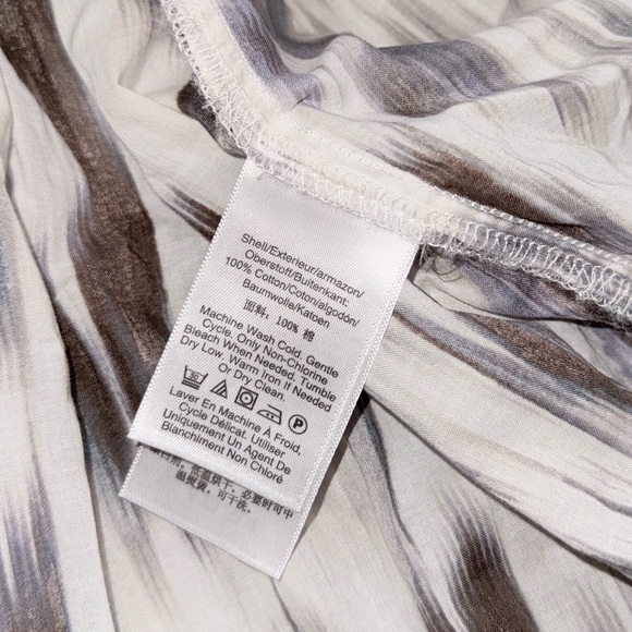 DKNY • V Neck Cotton Maxi Day Dress - Picture 12 of 13